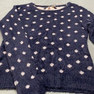 Polka dot sweater